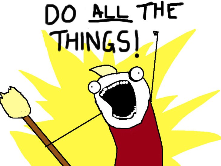 Literally, do all the things | fridaylovesong.net